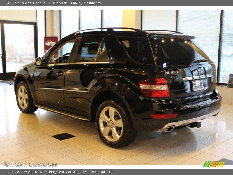 Black / Cashmere 2011 Mercedes-Benz ML 350 4Matic