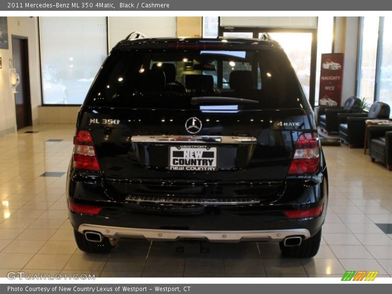 Black / Cashmere 2011 Mercedes-Benz ML 350 4Matic