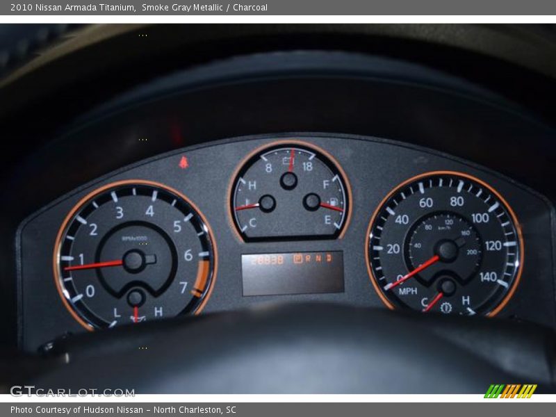 Smoke Gray Metallic / Charcoal 2010 Nissan Armada Titanium