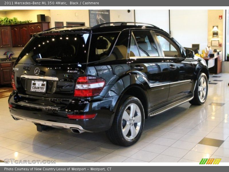 Black / Cashmere 2011 Mercedes-Benz ML 350 4Matic
