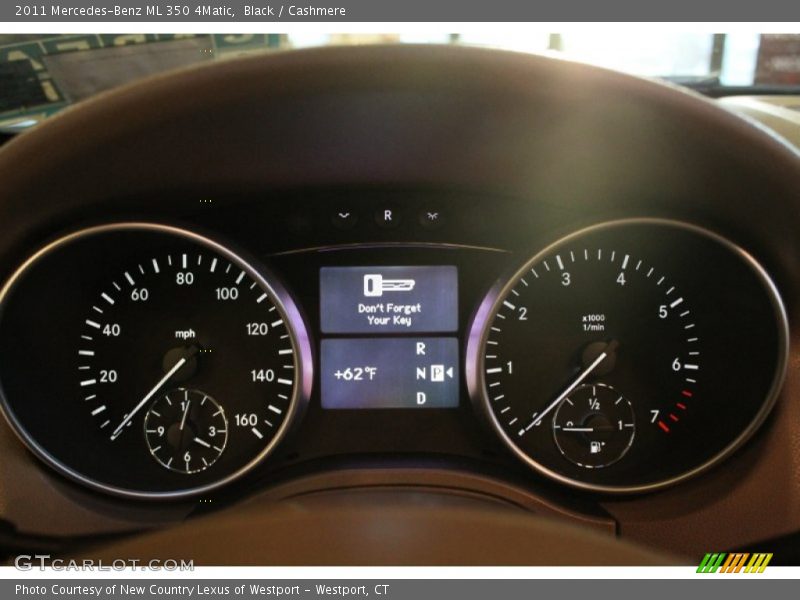 Black / Cashmere 2011 Mercedes-Benz ML 350 4Matic