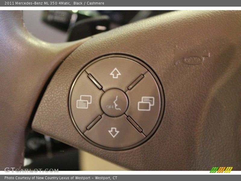Black / Cashmere 2011 Mercedes-Benz ML 350 4Matic