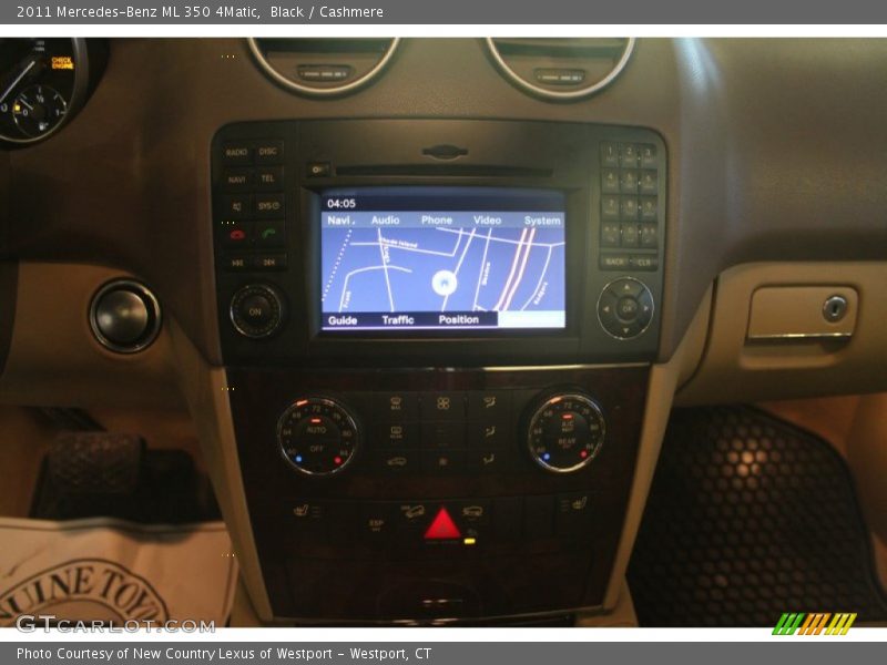 Black / Cashmere 2011 Mercedes-Benz ML 350 4Matic