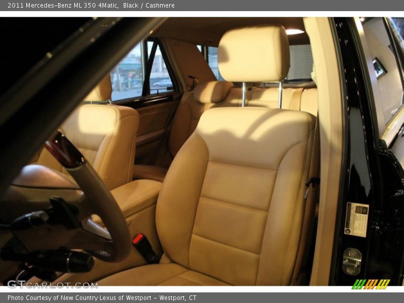 Black / Cashmere 2011 Mercedes-Benz ML 350 4Matic
