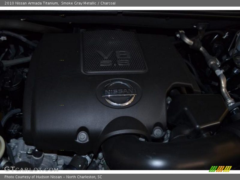 Smoke Gray Metallic / Charcoal 2010 Nissan Armada Titanium