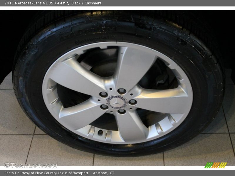 Black / Cashmere 2011 Mercedes-Benz ML 350 4Matic
