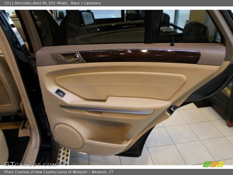 Black / Cashmere 2011 Mercedes-Benz ML 350 4Matic
