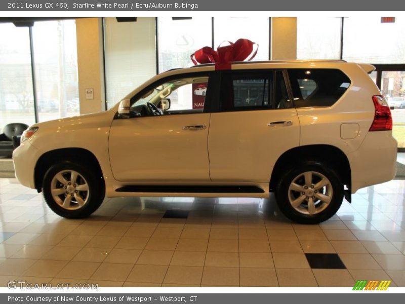 Starfire White Pearl / Ecru/Auburn Bubinga 2011 Lexus GX 460