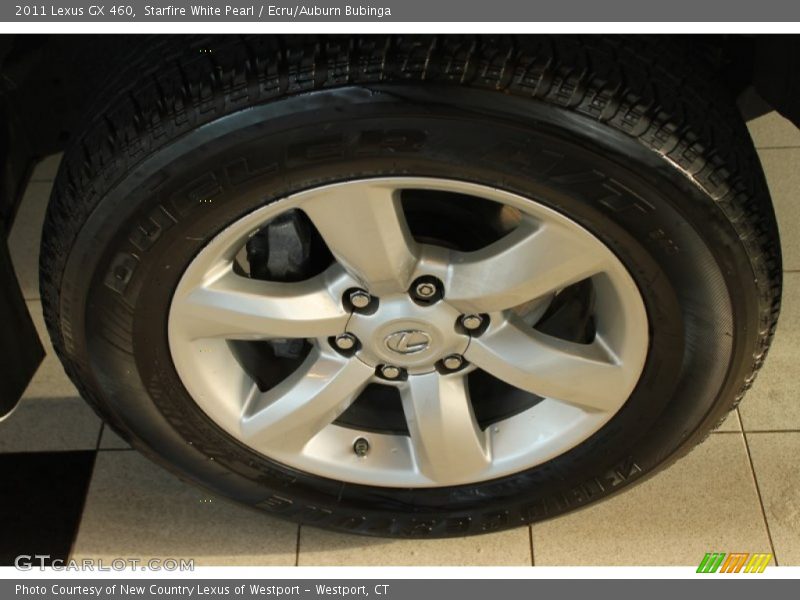 Starfire White Pearl / Ecru/Auburn Bubinga 2011 Lexus GX 460