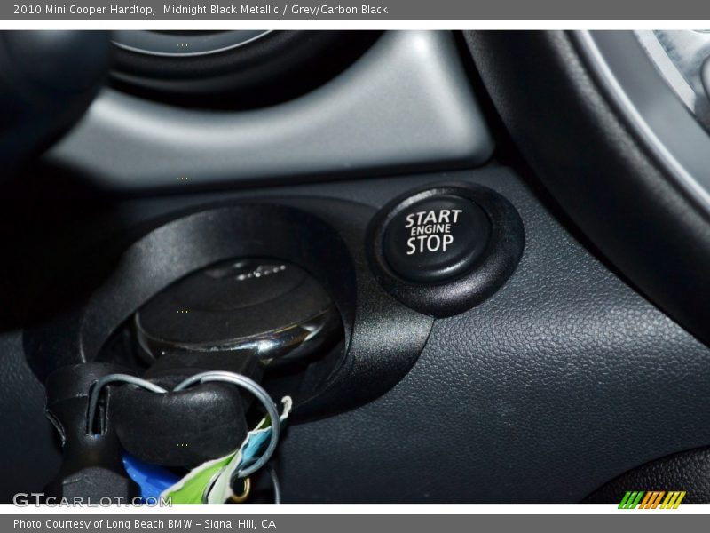 Midnight Black Metallic / Grey/Carbon Black 2010 Mini Cooper Hardtop