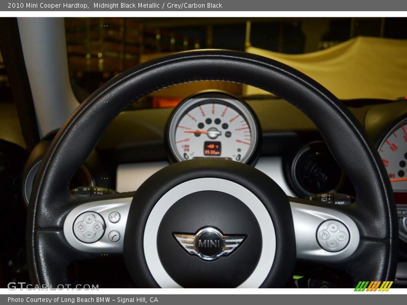 Midnight Black Metallic / Grey/Carbon Black 2010 Mini Cooper Hardtop