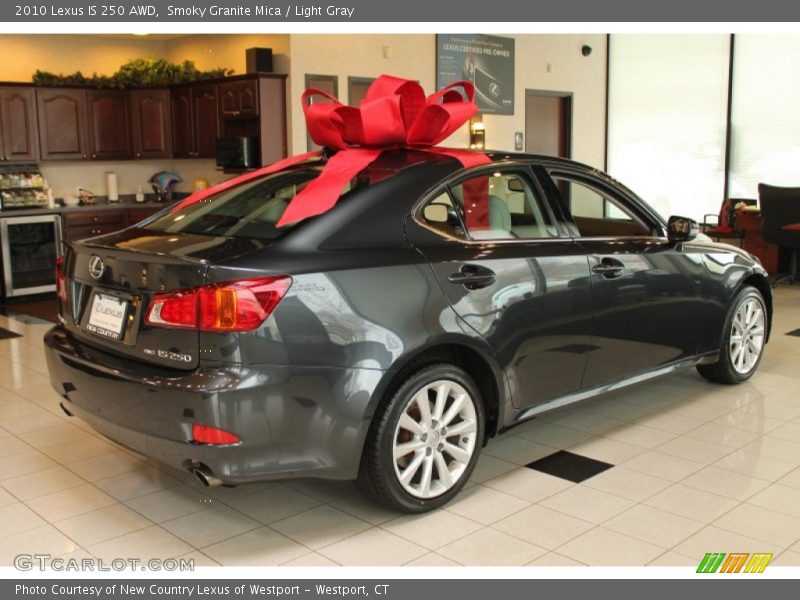 Smoky Granite Mica / Light Gray 2010 Lexus IS 250 AWD