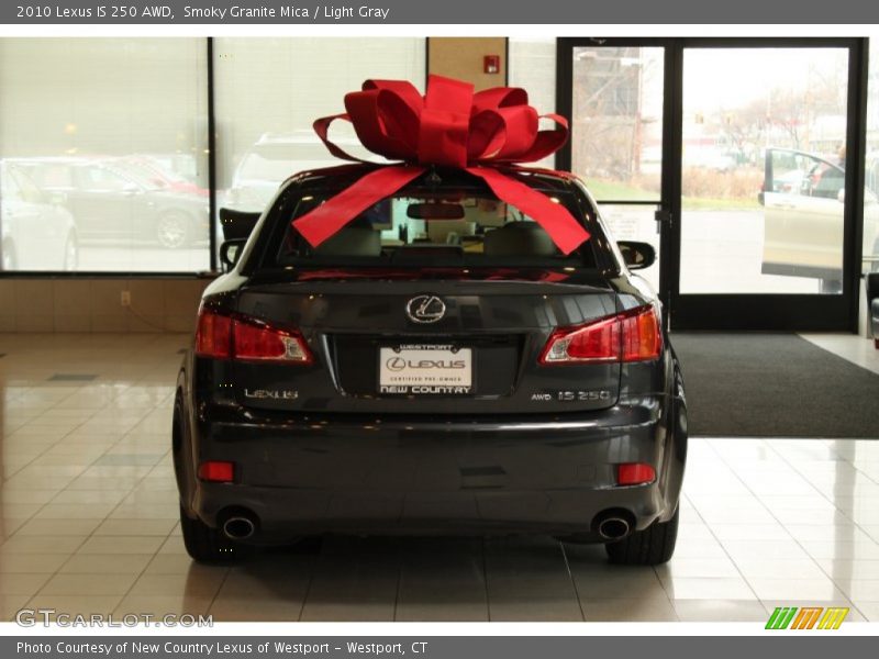 Smoky Granite Mica / Light Gray 2010 Lexus IS 250 AWD