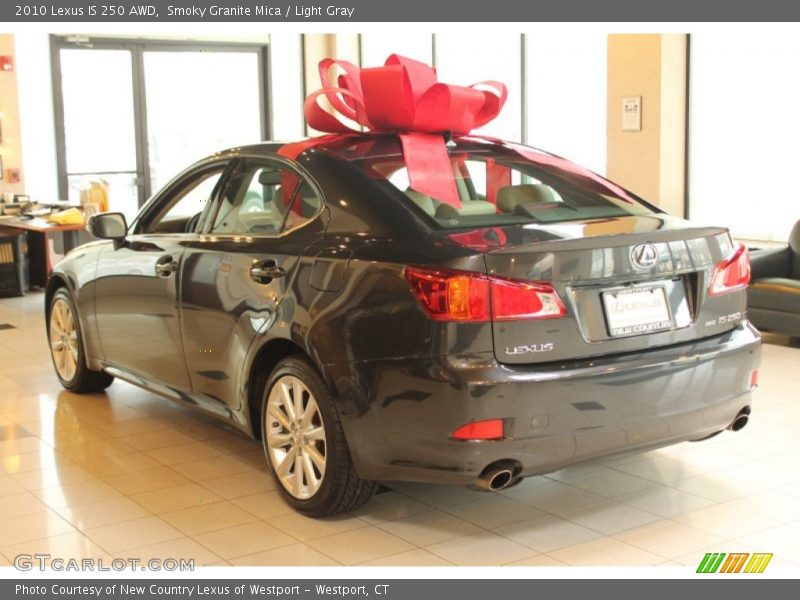Smoky Granite Mica / Light Gray 2010 Lexus IS 250 AWD