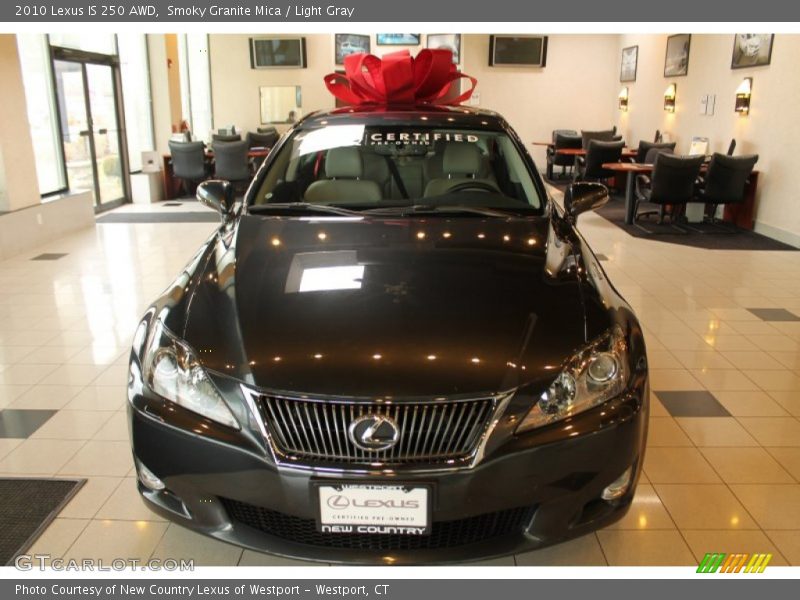 Smoky Granite Mica / Light Gray 2010 Lexus IS 250 AWD