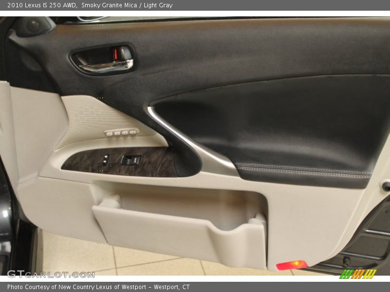 Smoky Granite Mica / Light Gray 2010 Lexus IS 250 AWD