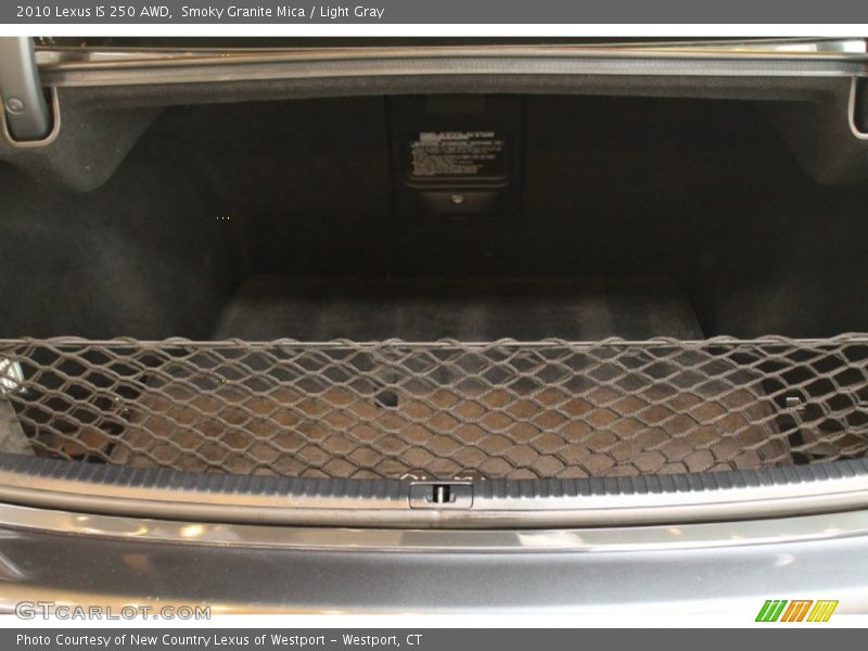 Smoky Granite Mica / Light Gray 2010 Lexus IS 250 AWD