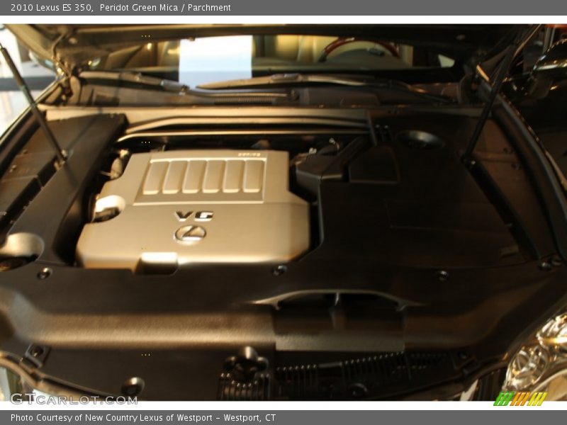 Peridot Green Mica / Parchment 2010 Lexus ES 350