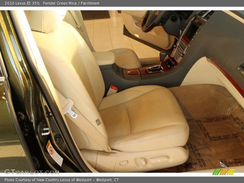 Peridot Green Mica / Parchment 2010 Lexus ES 350