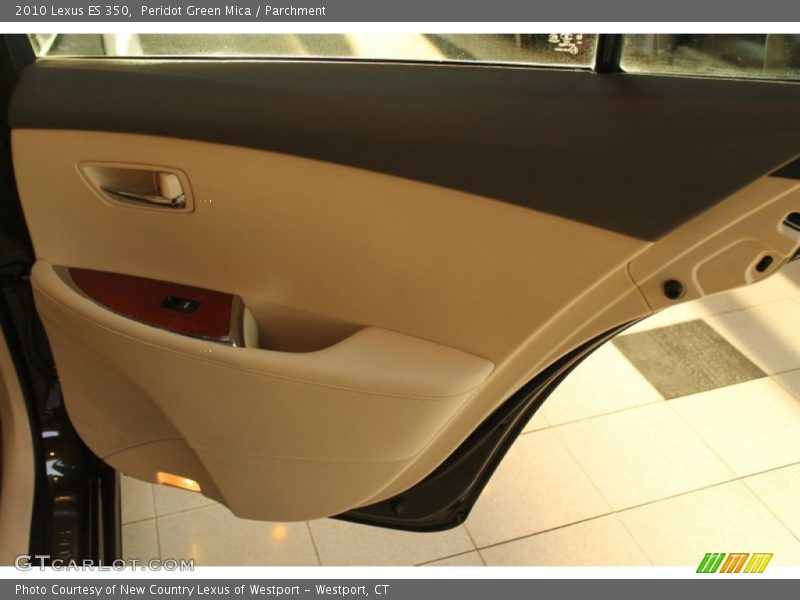 Peridot Green Mica / Parchment 2010 Lexus ES 350