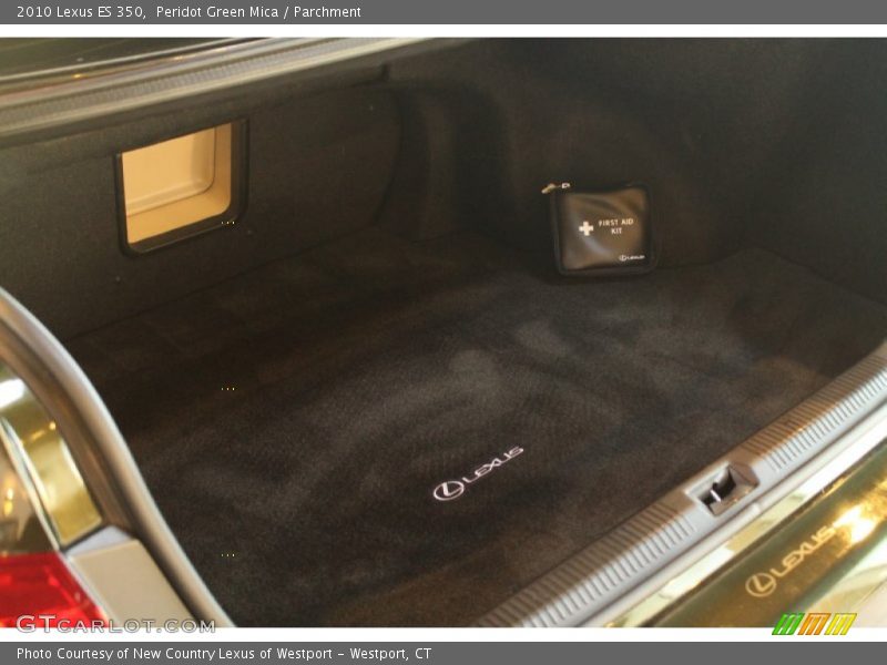 Peridot Green Mica / Parchment 2010 Lexus ES 350