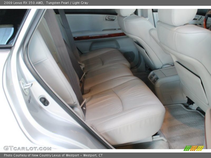 Tungsten Pearl / Light Gray 2009 Lexus RX 350 AWD