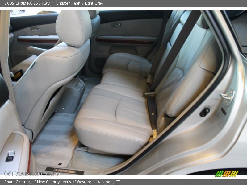 Tungsten Pearl / Light Gray 2009 Lexus RX 350 AWD