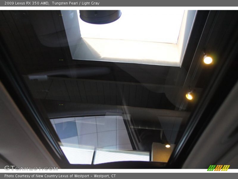 Tungsten Pearl / Light Gray 2009 Lexus RX 350 AWD
