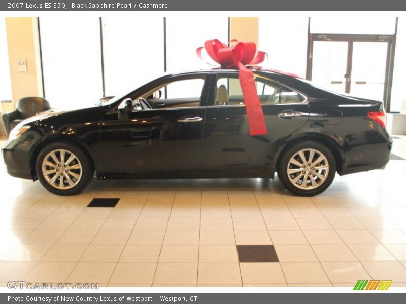 Black Sapphire Pearl / Cashmere 2007 Lexus ES 350