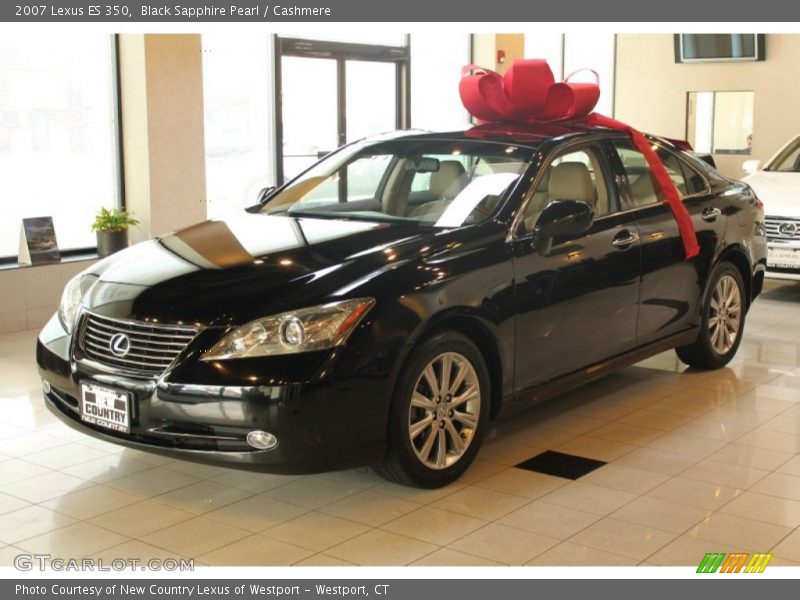 Black Sapphire Pearl / Cashmere 2007 Lexus ES 350