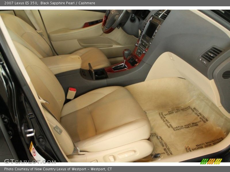 Black Sapphire Pearl / Cashmere 2007 Lexus ES 350