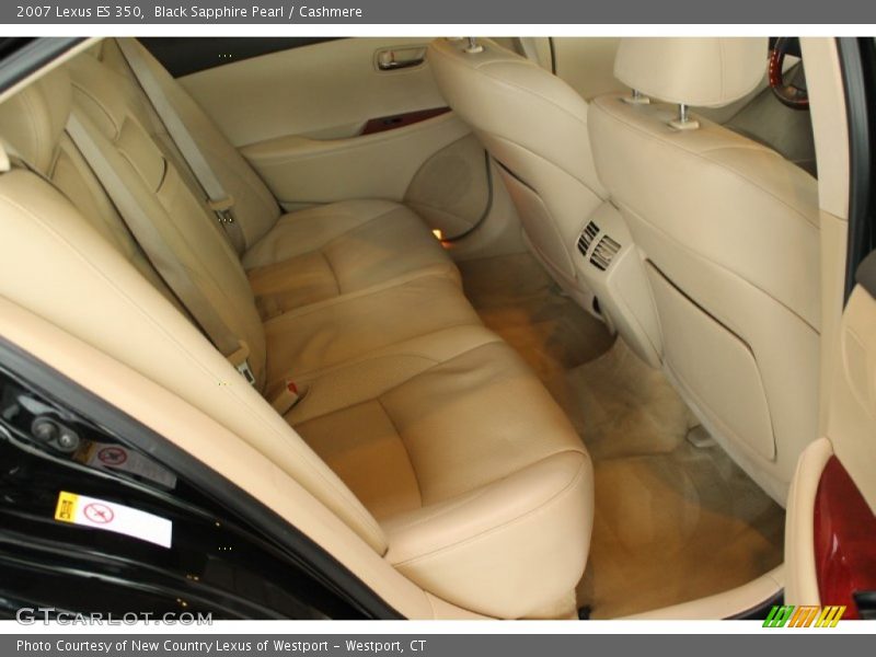Black Sapphire Pearl / Cashmere 2007 Lexus ES 350