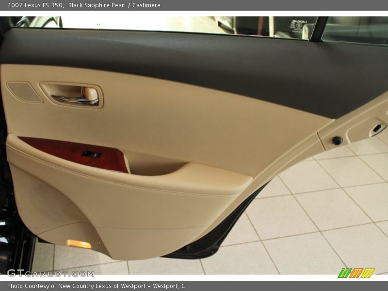 Black Sapphire Pearl / Cashmere 2007 Lexus ES 350