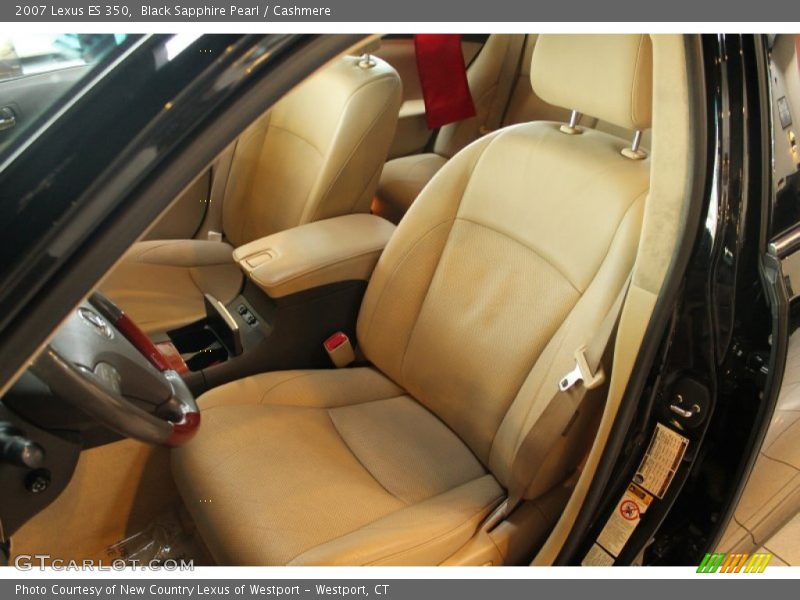 Black Sapphire Pearl / Cashmere 2007 Lexus ES 350