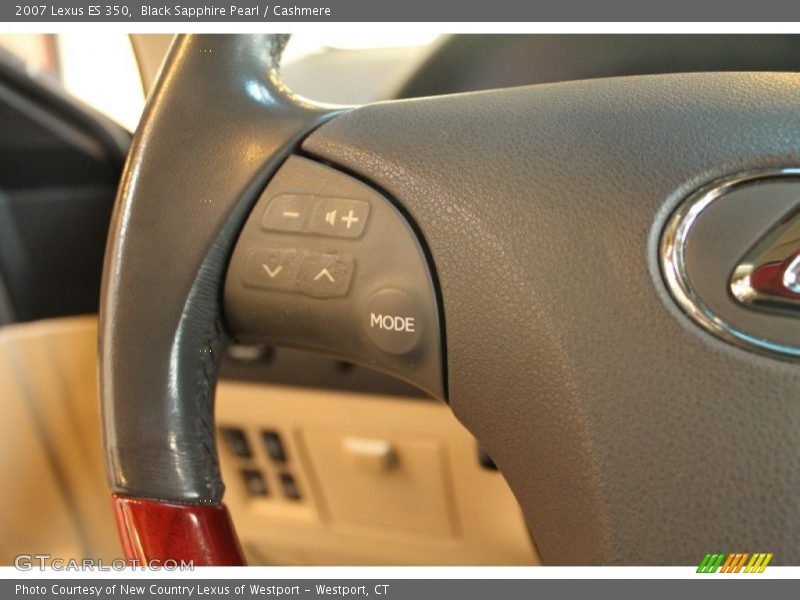 Black Sapphire Pearl / Cashmere 2007 Lexus ES 350
