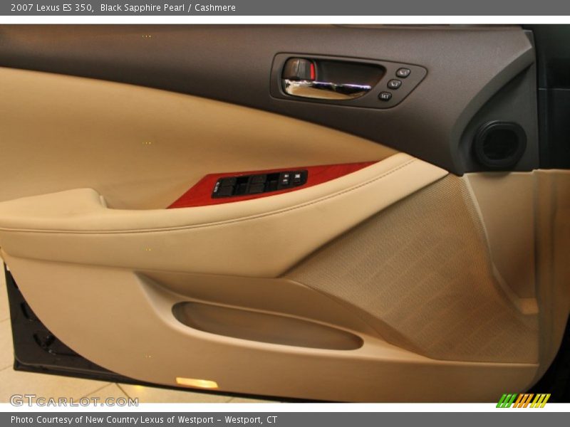 Black Sapphire Pearl / Cashmere 2007 Lexus ES 350