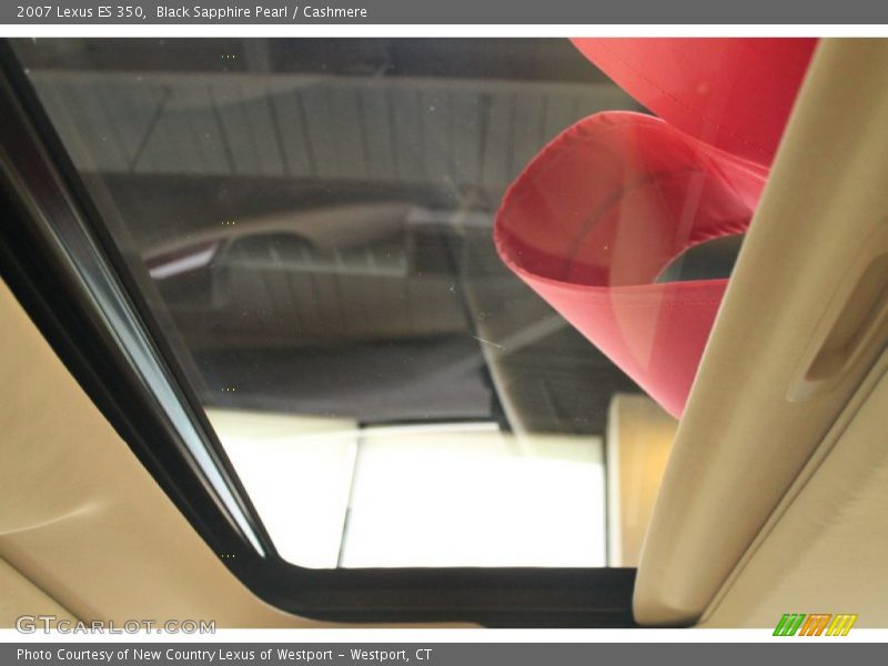 Black Sapphire Pearl / Cashmere 2007 Lexus ES 350