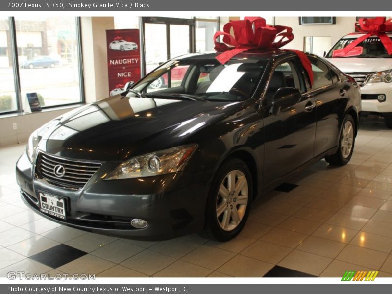Smokey Granite Mica / Black 2007 Lexus ES 350