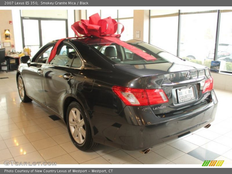 Smokey Granite Mica / Black 2007 Lexus ES 350