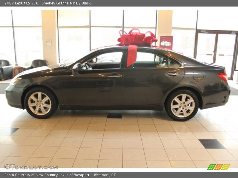 Smokey Granite Mica / Black 2007 Lexus ES 350