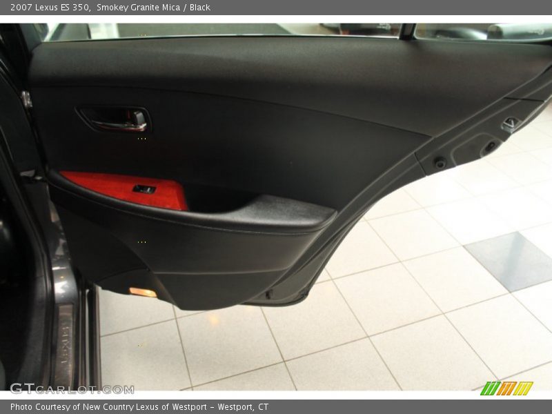 Smokey Granite Mica / Black 2007 Lexus ES 350