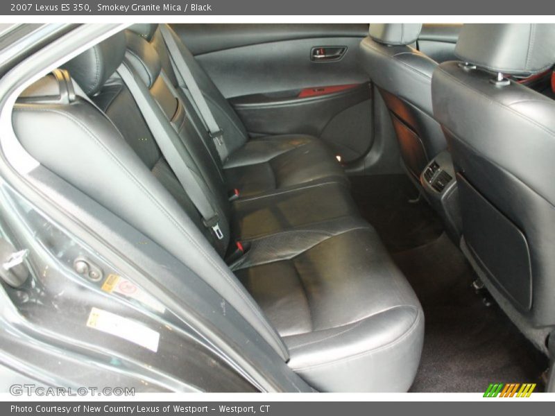 Smokey Granite Mica / Black 2007 Lexus ES 350