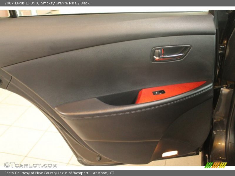 Smokey Granite Mica / Black 2007 Lexus ES 350