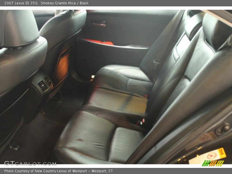 Smokey Granite Mica / Black 2007 Lexus ES 350
