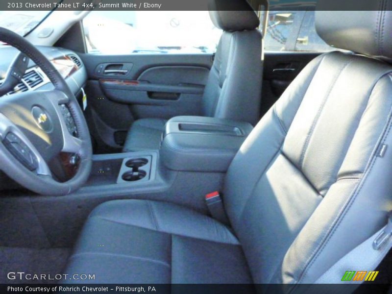 Summit White / Ebony 2013 Chevrolet Tahoe LT 4x4