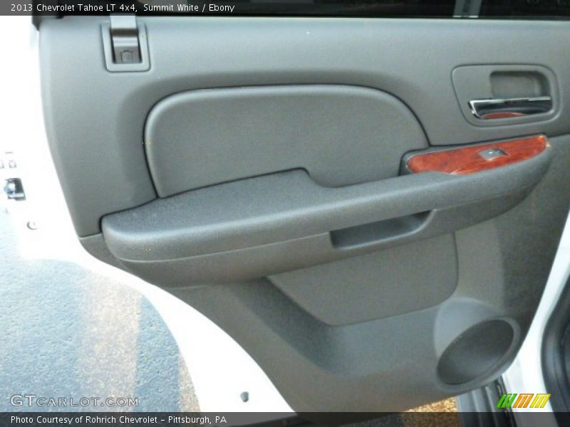 Summit White / Ebony 2013 Chevrolet Tahoe LT 4x4