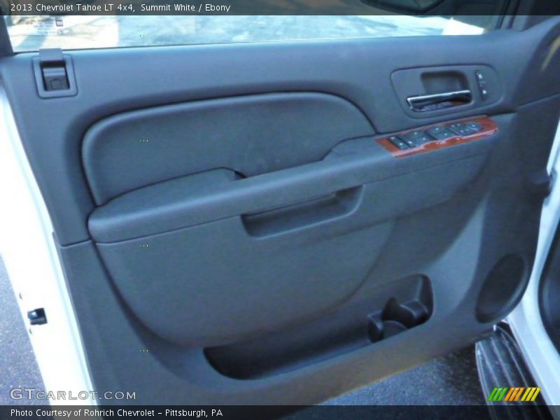 Summit White / Ebony 2013 Chevrolet Tahoe LT 4x4