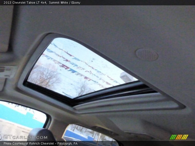 Summit White / Ebony 2013 Chevrolet Tahoe LT 4x4