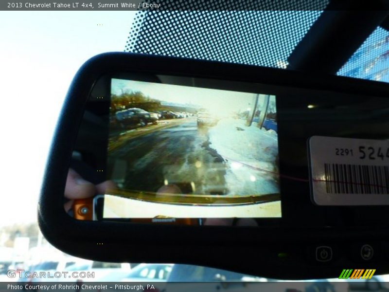Summit White / Ebony 2013 Chevrolet Tahoe LT 4x4