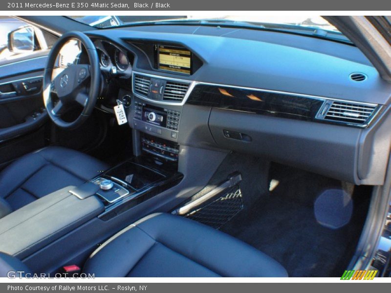 Black / Black 2011 Mercedes-Benz E 350 4Matic Sedan